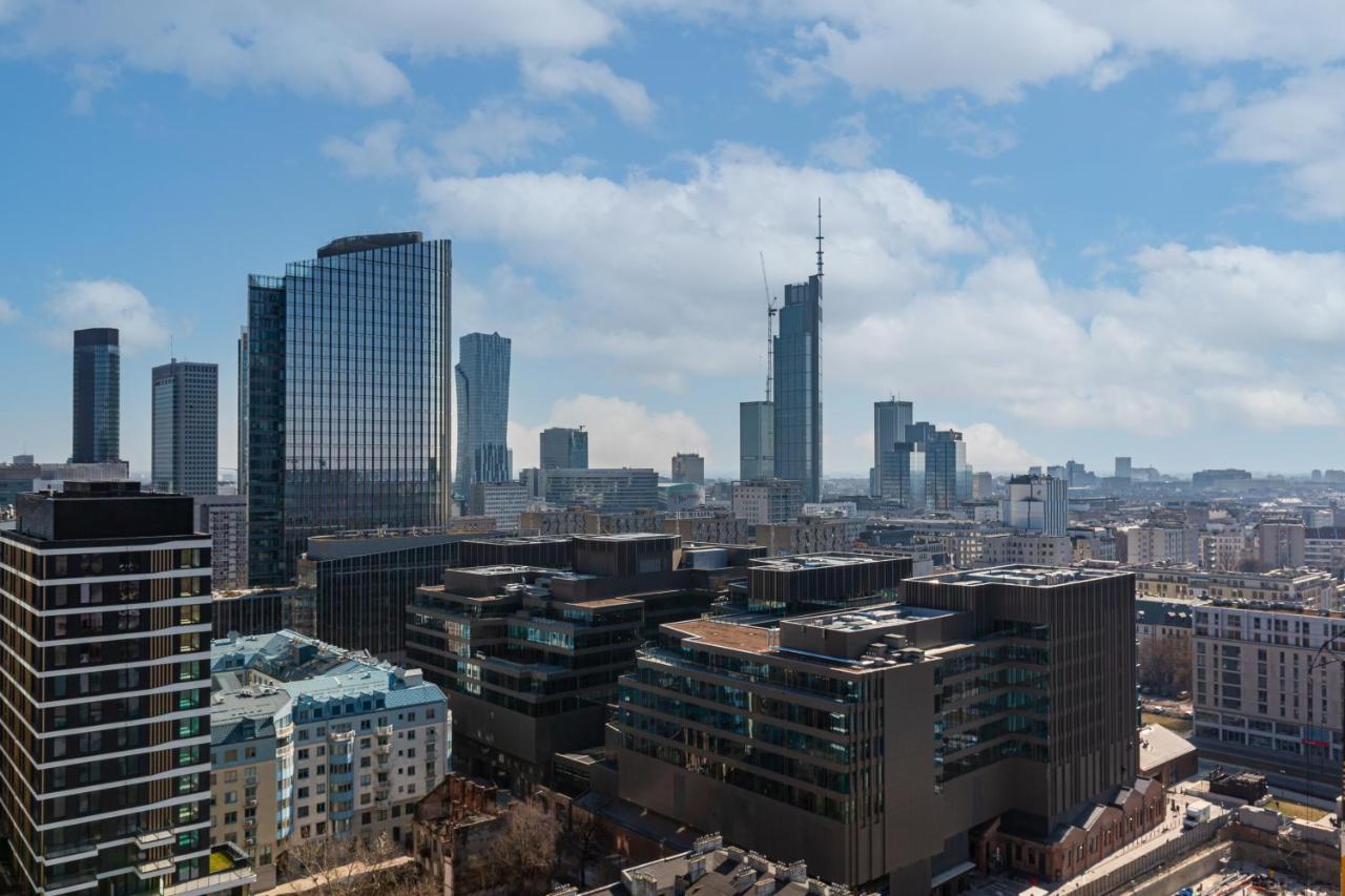 Platinum Towers Apartment With Parking By Renters Prestige Варшава Экстерьер фото