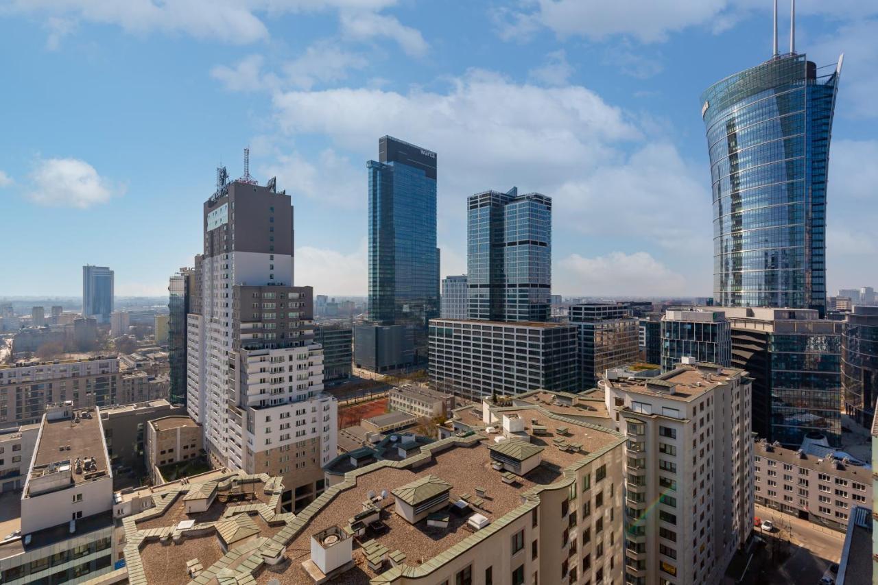 Platinum Towers Apartment With Parking By Renters Prestige Варшава Экстерьер фото